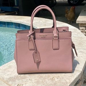 Kate Spade Mauve Satchel Bag